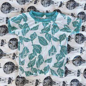 Kate Quinn Organics Baby Boy short sleeve ringer tee 12-18 months